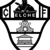 Cuadro Elche CF – 1 pieza, 30 × 37 cm