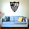 FONDO2SF Cuadro Sevilla FC – 1 pieza, 30 × 37 cm