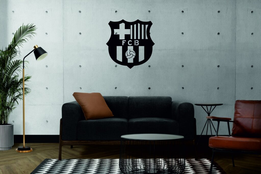 FONDO4SF Cuadro FC Barcelona – 1 pieza, 30 × 30 cm
