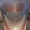 Lámpara Prisma - acanalada con luz interior