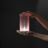 Lámpara Prisma - acanalada con luz interior